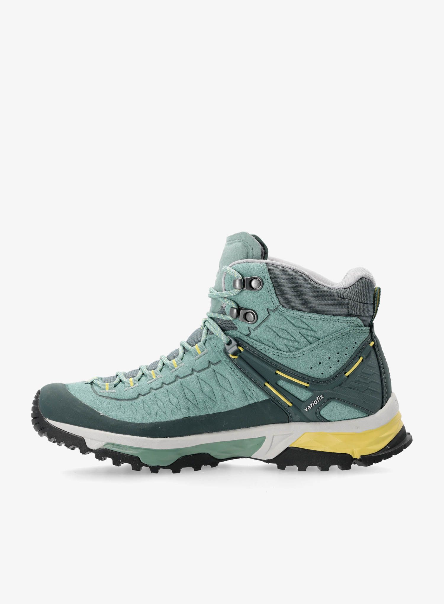 Wanderschuhe Damen Meindl Top Trail Mid Gtx - mint green/yellow