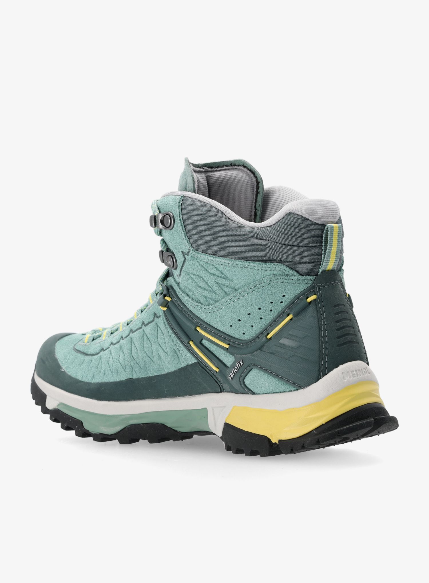 Wanderschuhe Damen Meindl Top Trail Mid Gtx - mint green/yellow
