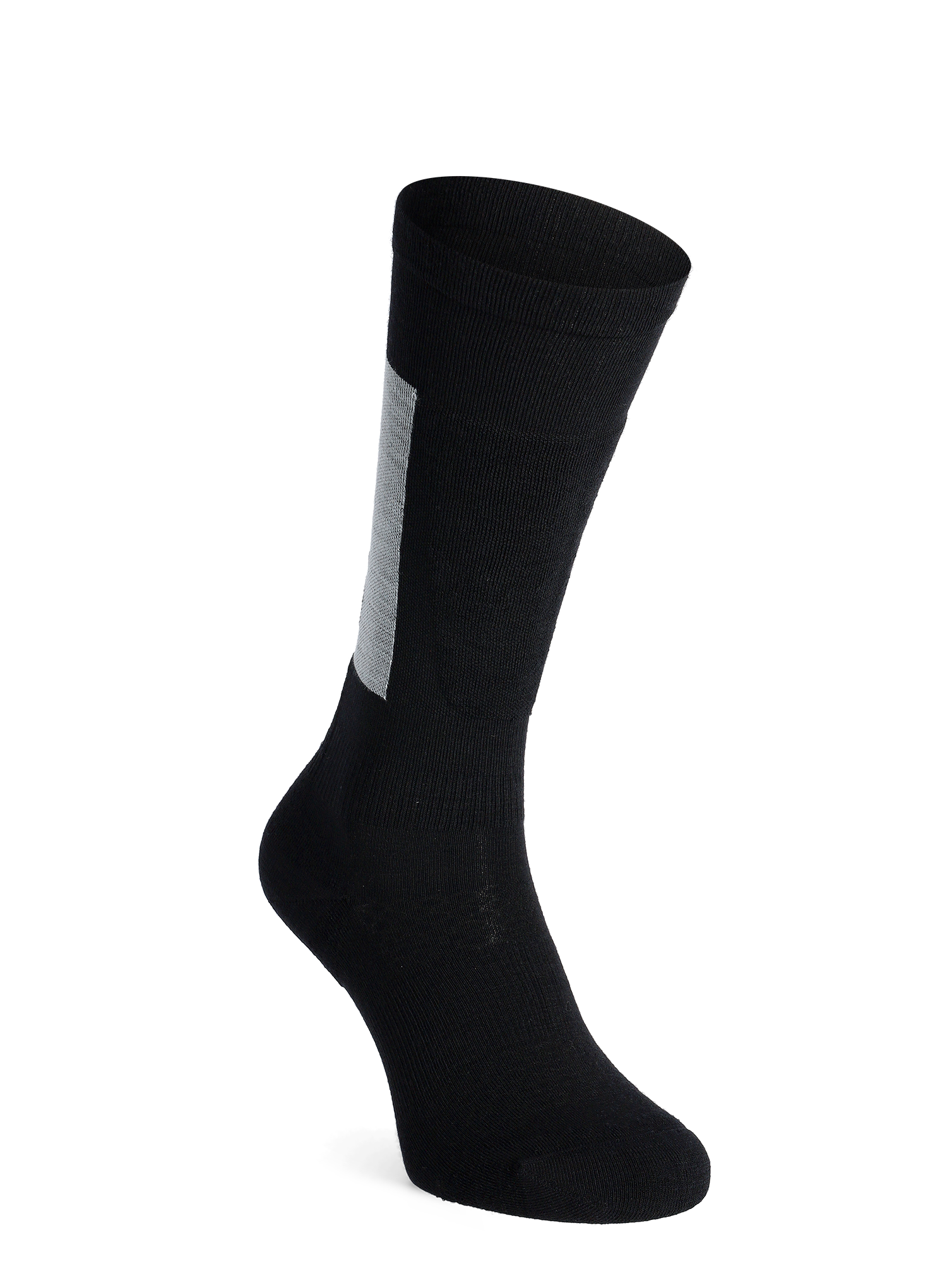 Merinosocken Mons Royale Atlas Snow Sock - black