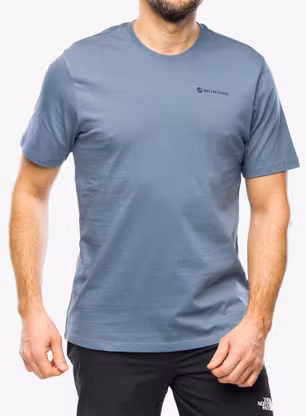 T-Shirt mit Aufdruck Montane Impact Compass Tee - stone blue