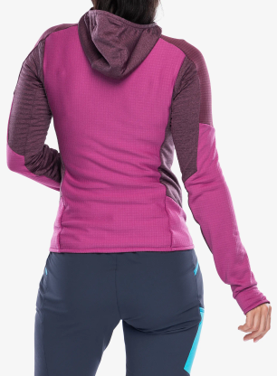 Pullover mit Reißverschluss Damen Montura Stretch Color 2 Maglia - baton rouge/wine red