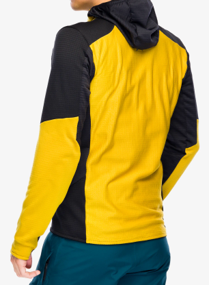 Pullover mit Reißverschluss Montura Stretch Color 2 Maglia - mustard