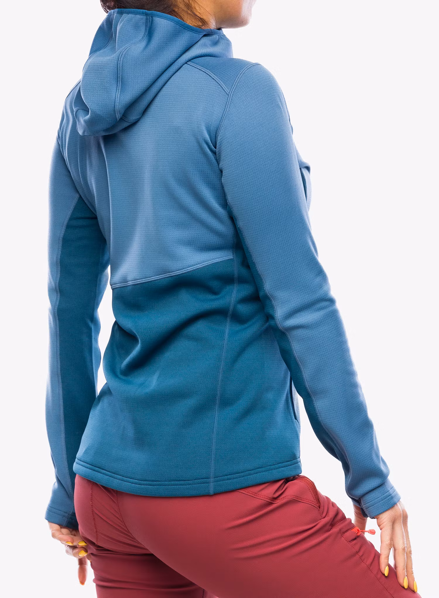 Pullover Damen Mountain Equipment Durian Hooded Jacket - stellar blue/majolica blue