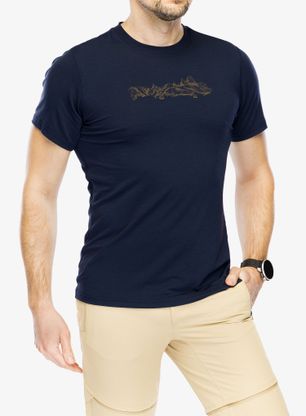 Funktionsshirt Mountain Equipment Groundup Skyline Tee - cosmos