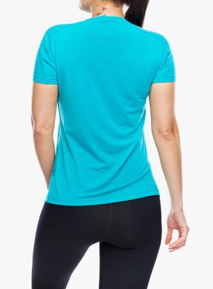 Funktionsshirt Damen Mountain Equipment Headpoint Skyline Tee - topaz