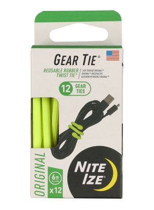 Befestigungsriemen Nite Ize Gear Tie 6 Pro - 12 Pack - assorted