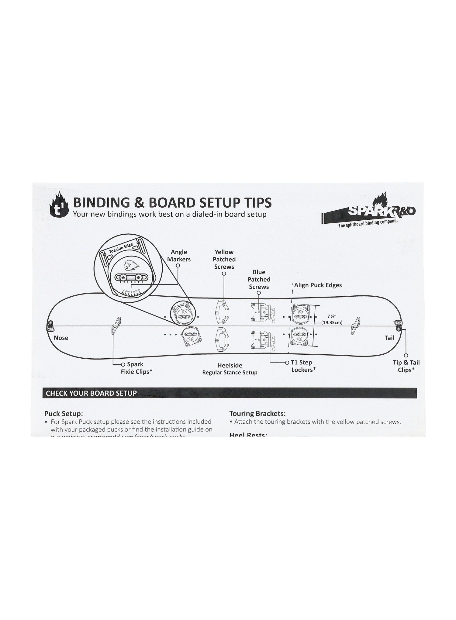 Splitboard Bindung Nitro Vertical ST Splitbinding - black