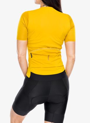 Rennrad Trikot Damen Northwave Extreme 2 Jersey Short Sleeve - ochre