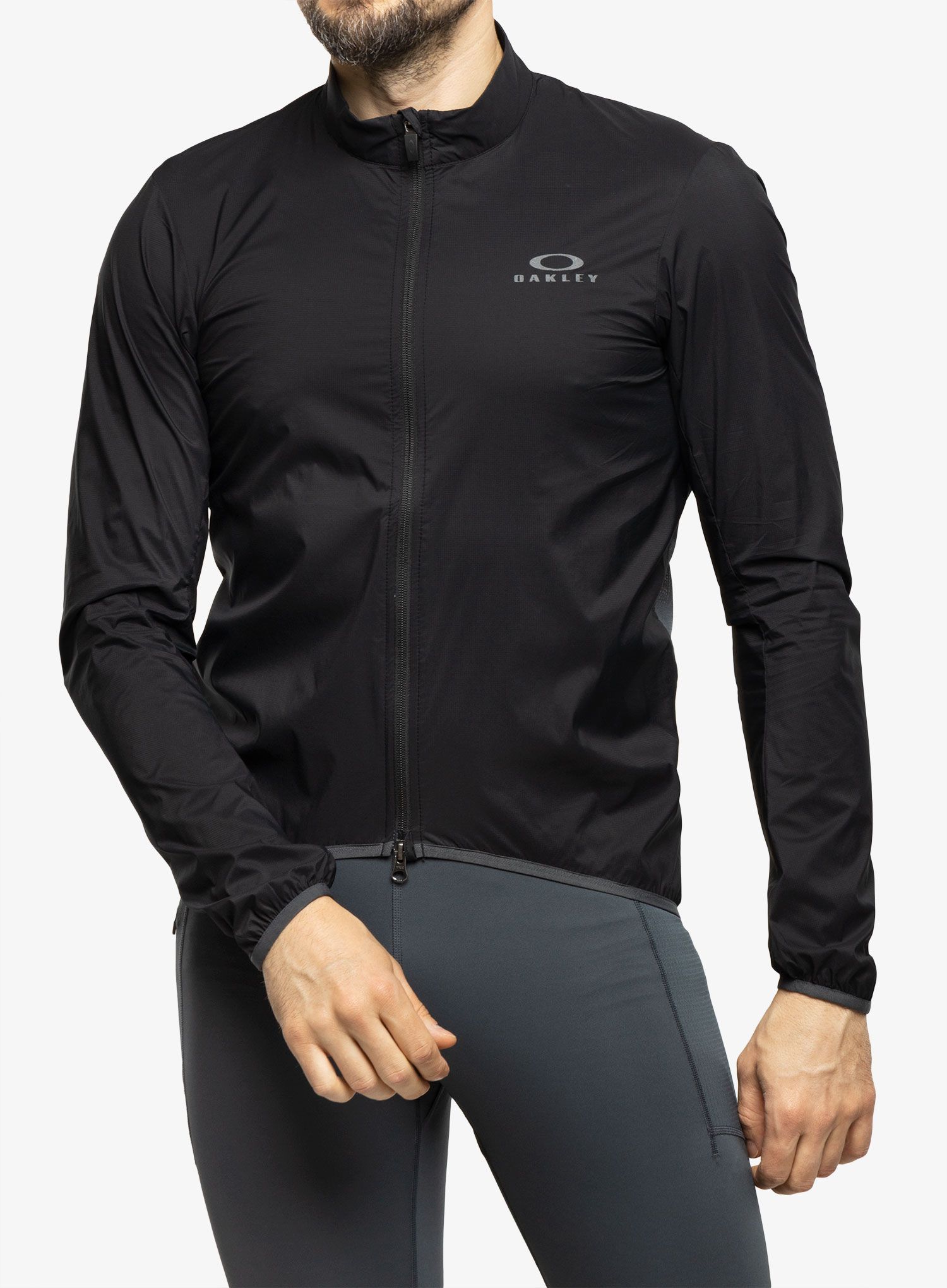 Fahrradjacke Oakley Endurance PKBL Wind Jacket - blackout