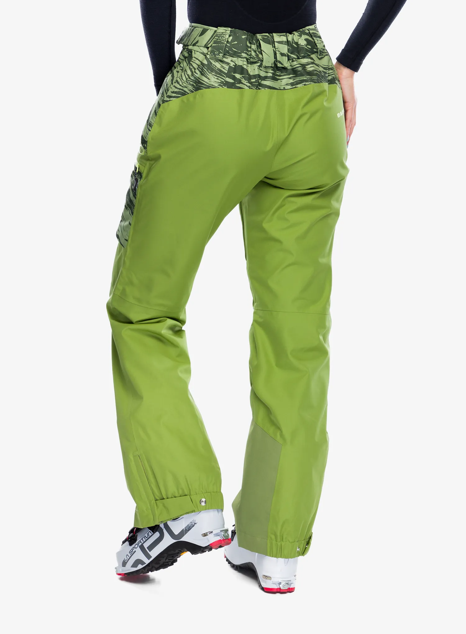 Hose Damen Oakley TC Juno Reduct Shell Pant 2.0 - duality swirl dbl green