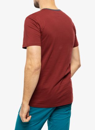 Baumwolle T-Shirt Ocun Classic T Organic Airwolf - wine syrah