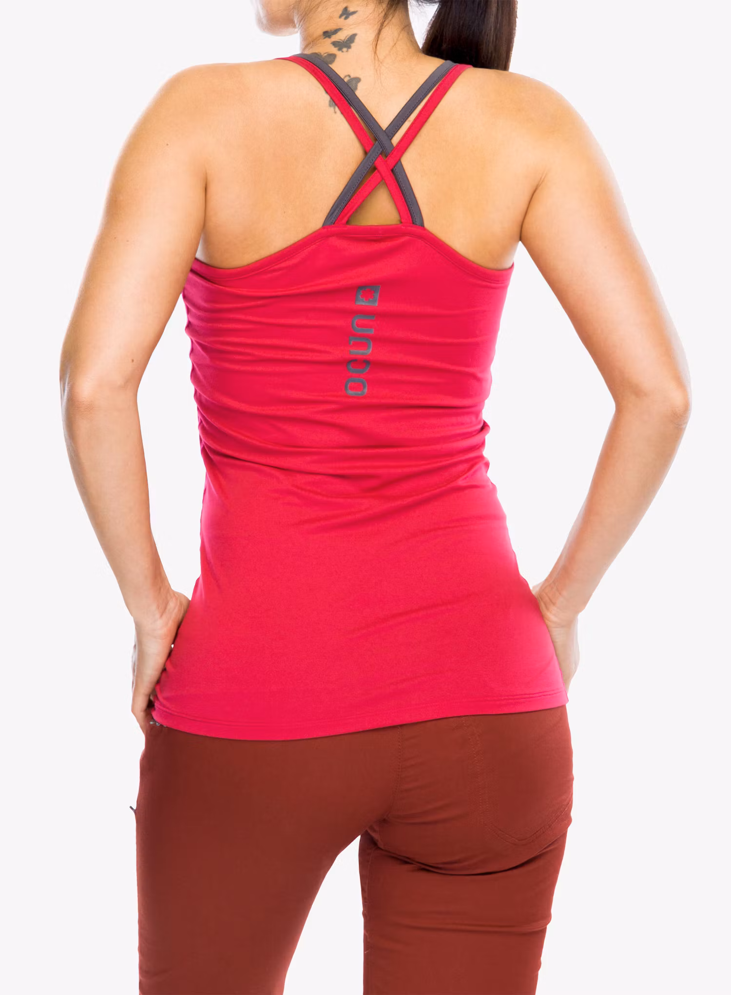 Top Damen Ocun Corona Top - persian red