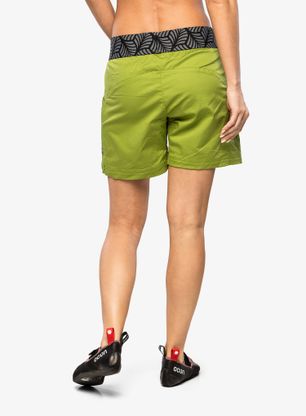 Klettershorts Damen Ocun Pantera Organic Shorts - green peridot