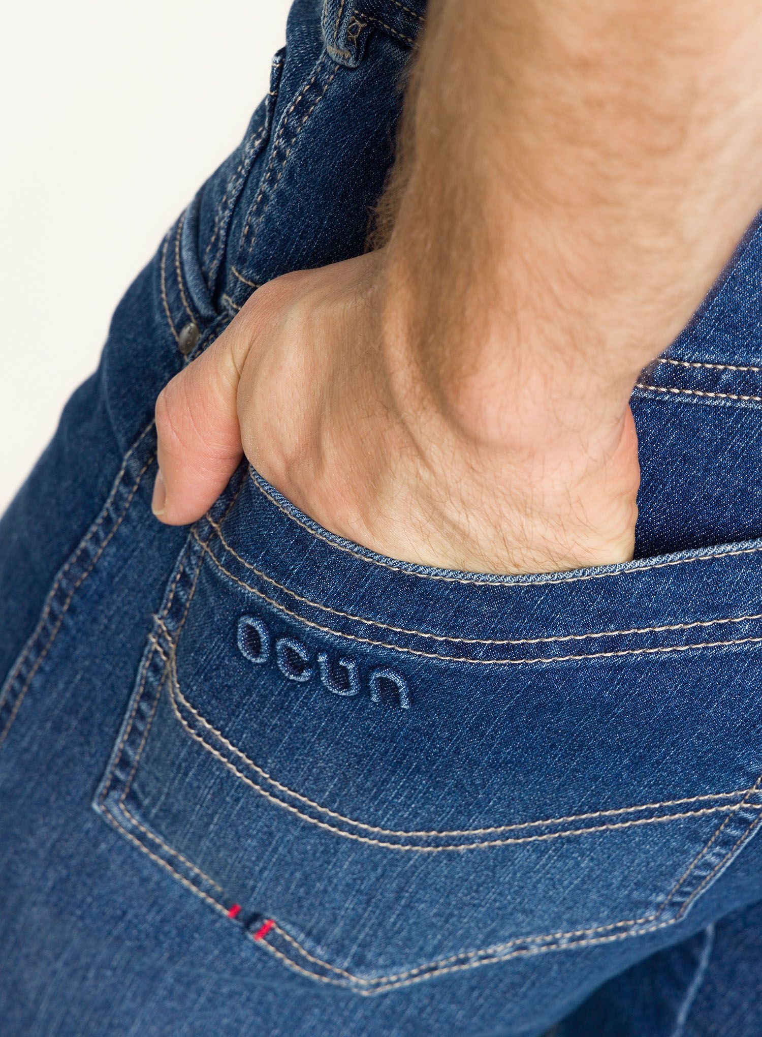 Kletterhose Ocun Typhoon Jeans - dark blue