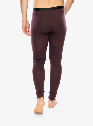 Thermounterhose Odlo Merino 160 BL Bottom Long - fudge