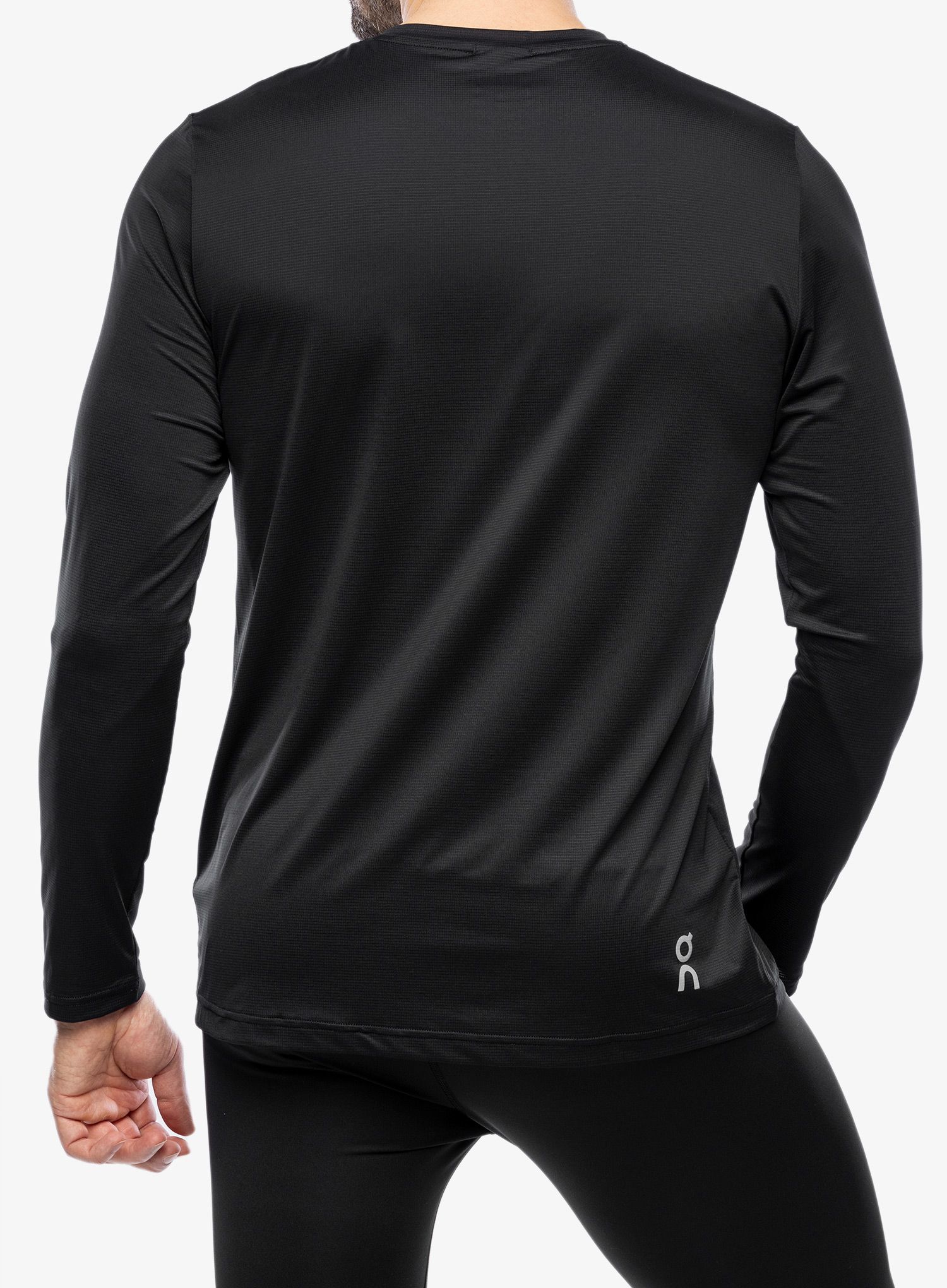 Laufshirt Herren Langarm On Core Long-T - black