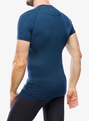Funktionsshirt Herren Ortovox 230 Competition Short Sleeve - petrol blue