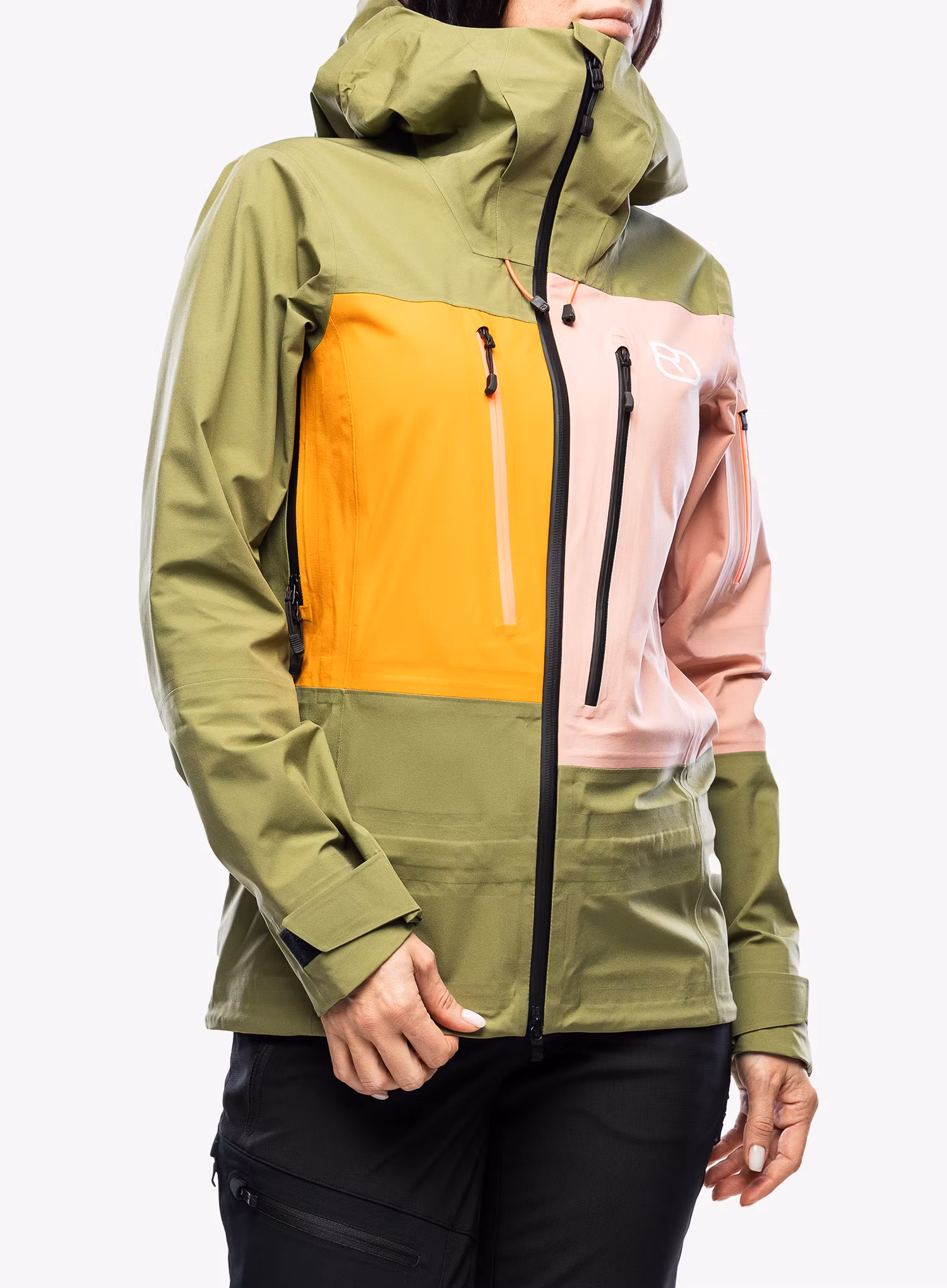 Jacke Damen Ortovox 3L Deep Shell Jacket - wild herbs