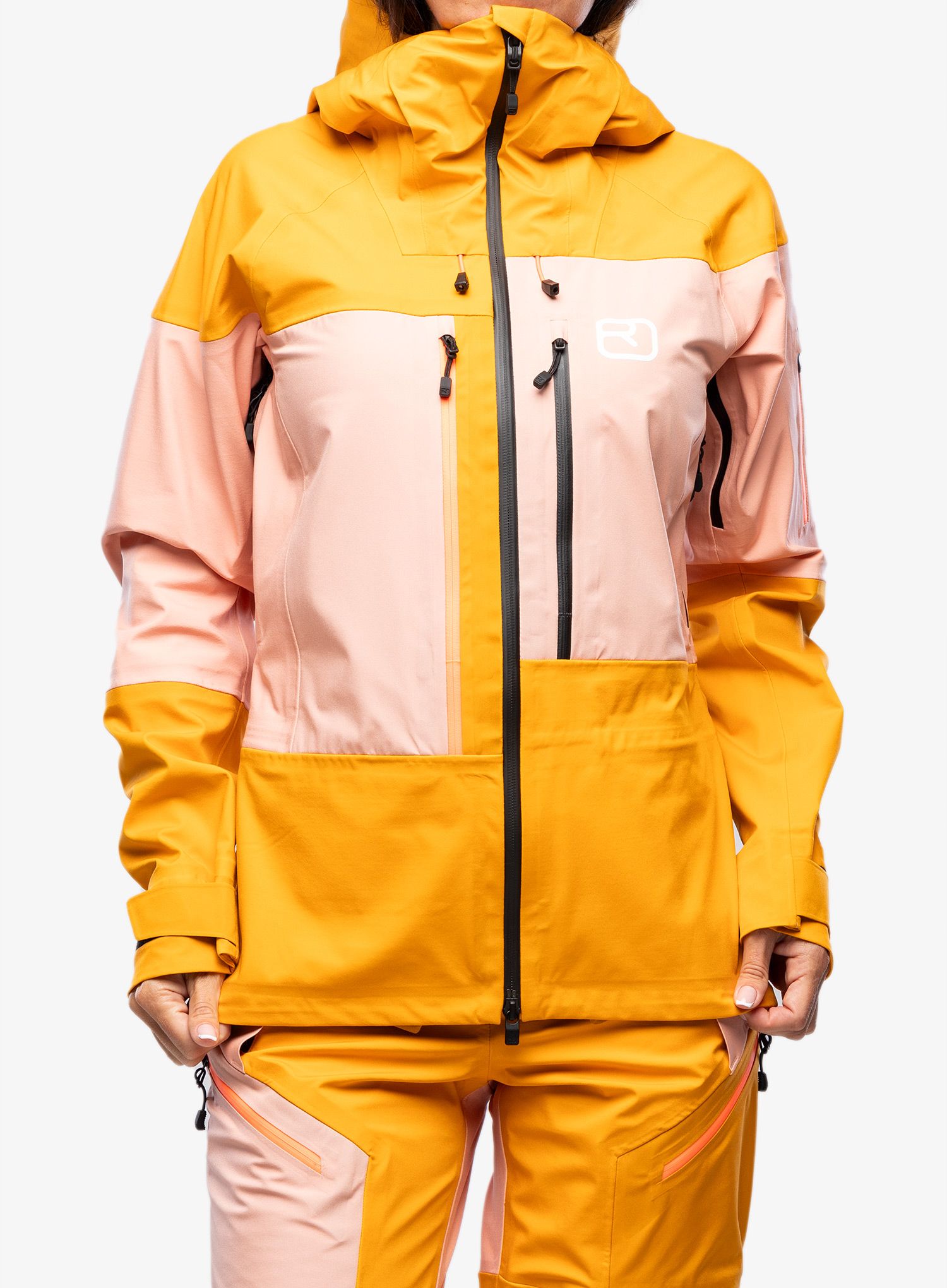 Regenjacke Damen Ortovox 3L Guardian Shell Jacket - autumn leaves
