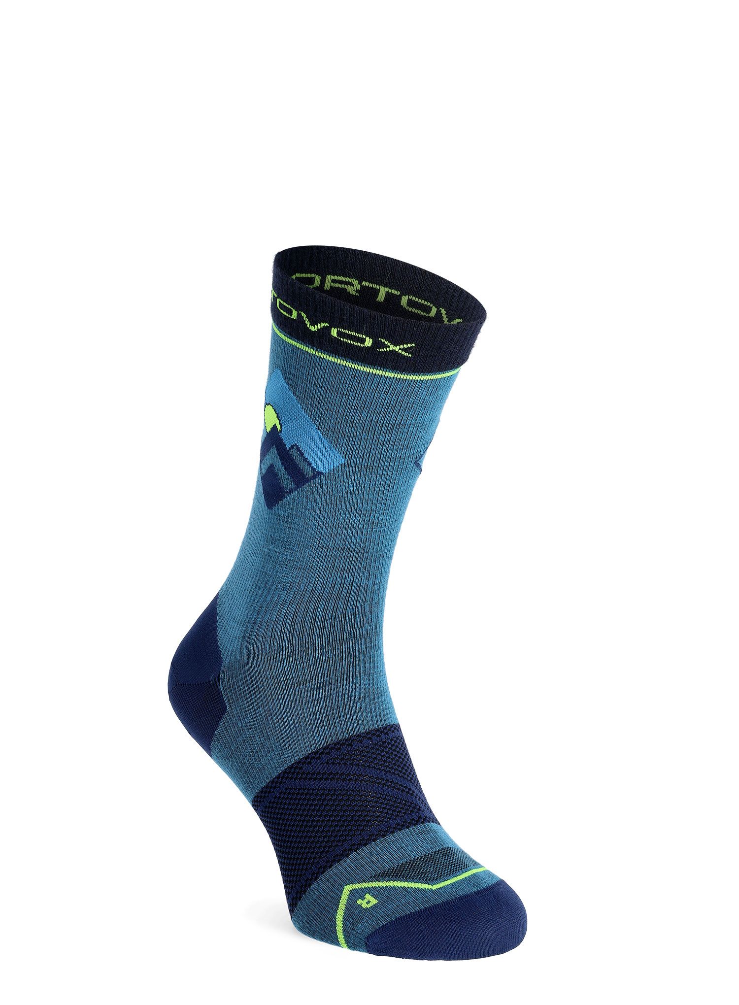 Socken Herren Ortovox Alpine Light Comp Mid Socks - mountain blue