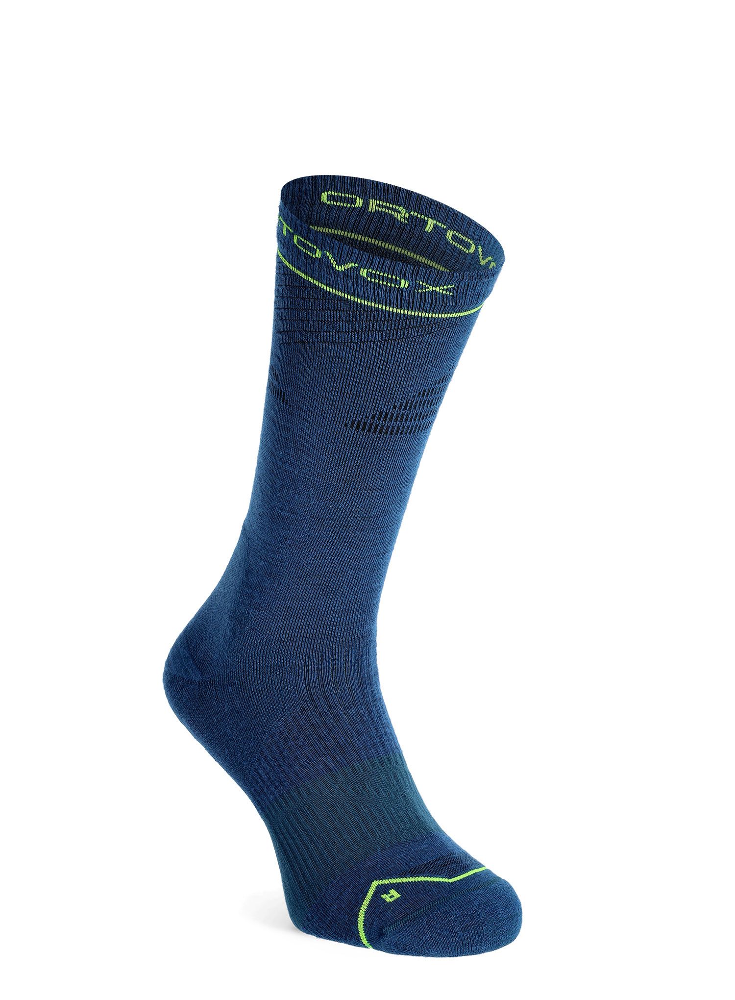 Merinosocken Ortovox Alpine Pro Comp Mid Socks - petrol blue