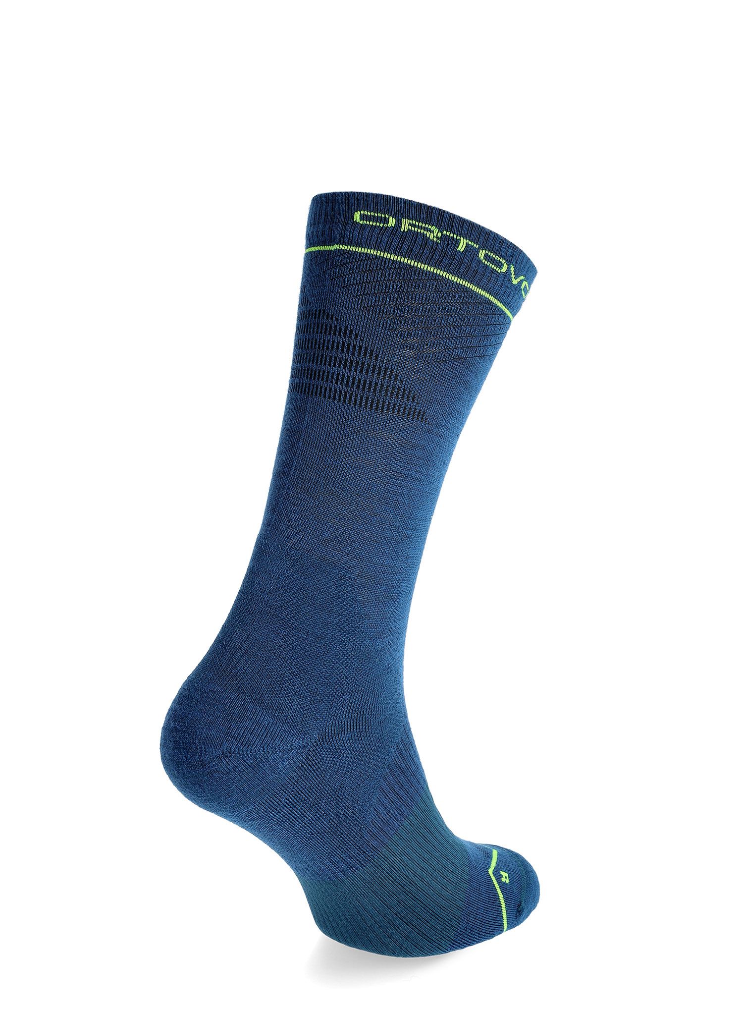 Merinosocken Ortovox Alpine Pro Comp Mid Socks - petrol blue
