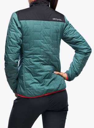 Jacke Damen Ortovox Swisswool Piz Segnas Jacket - arctic grey