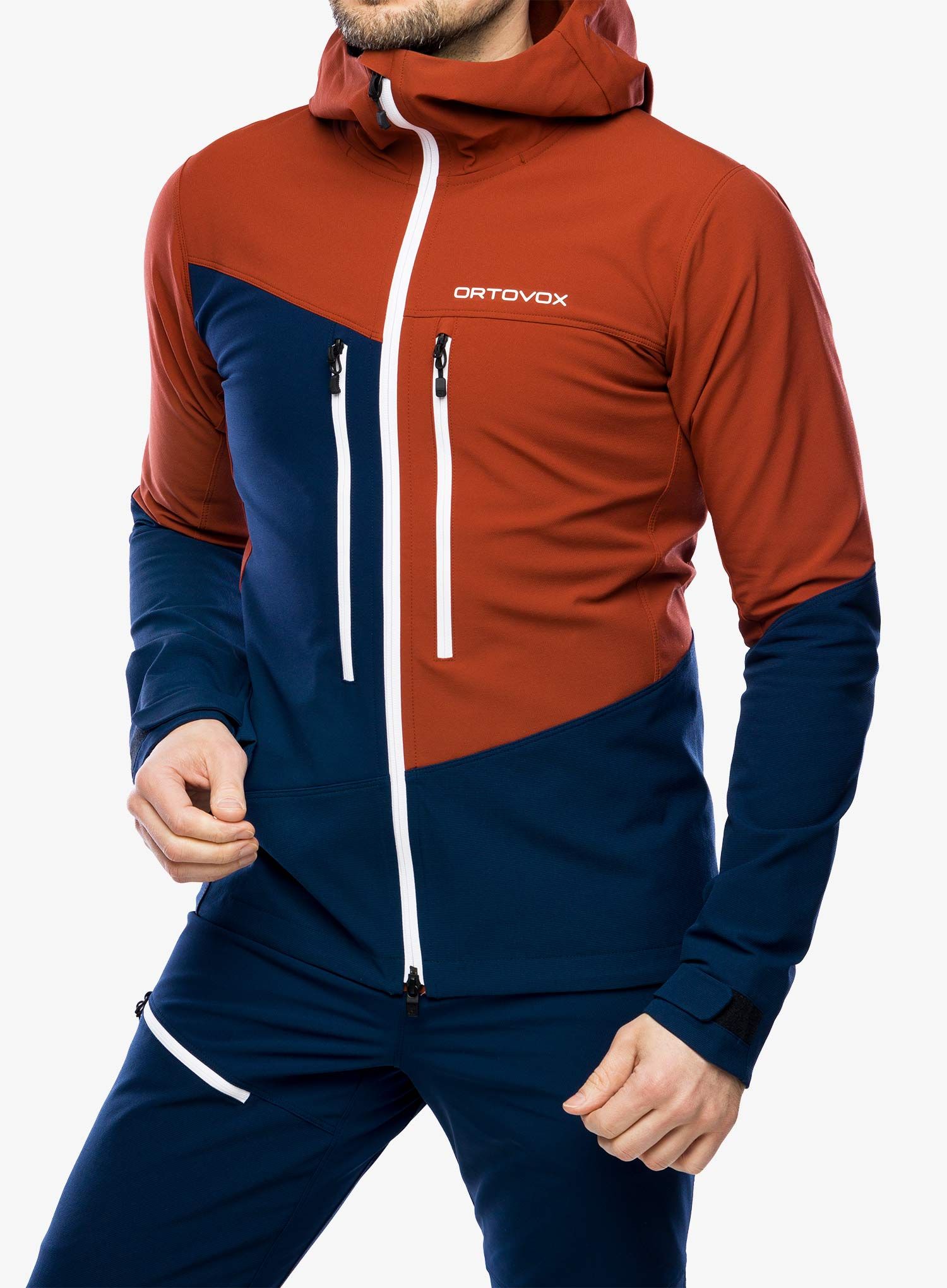 Jacke Ortovox Westalpen Softshell Jacket - clay orange