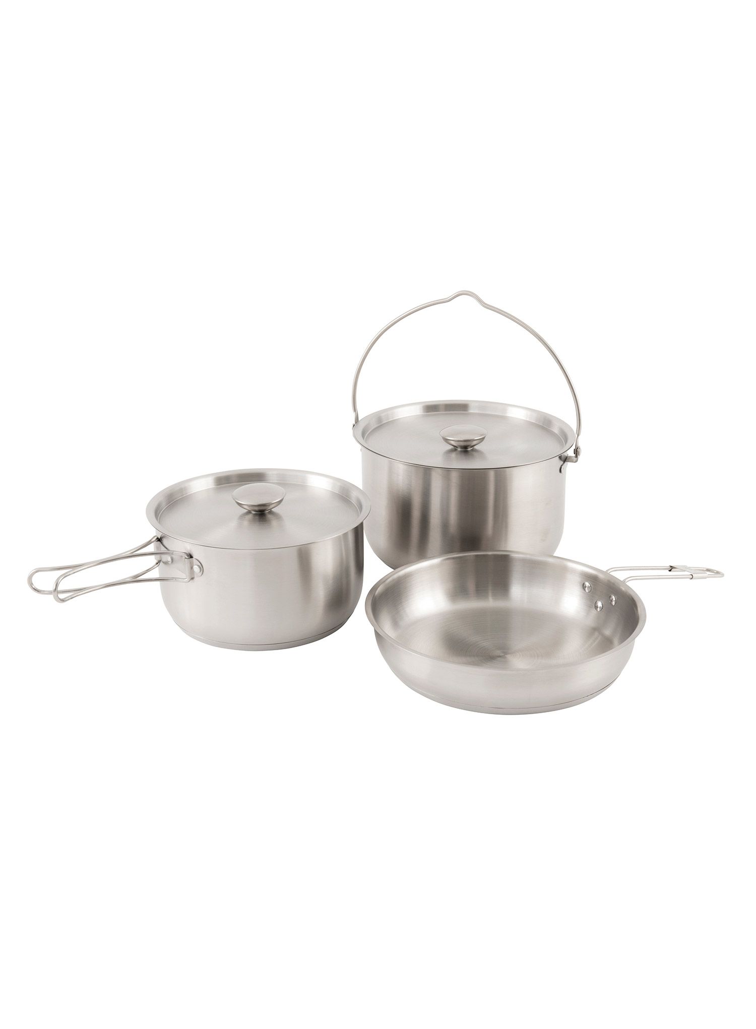 Kochtöpfe Outwell Supper Set L - silver