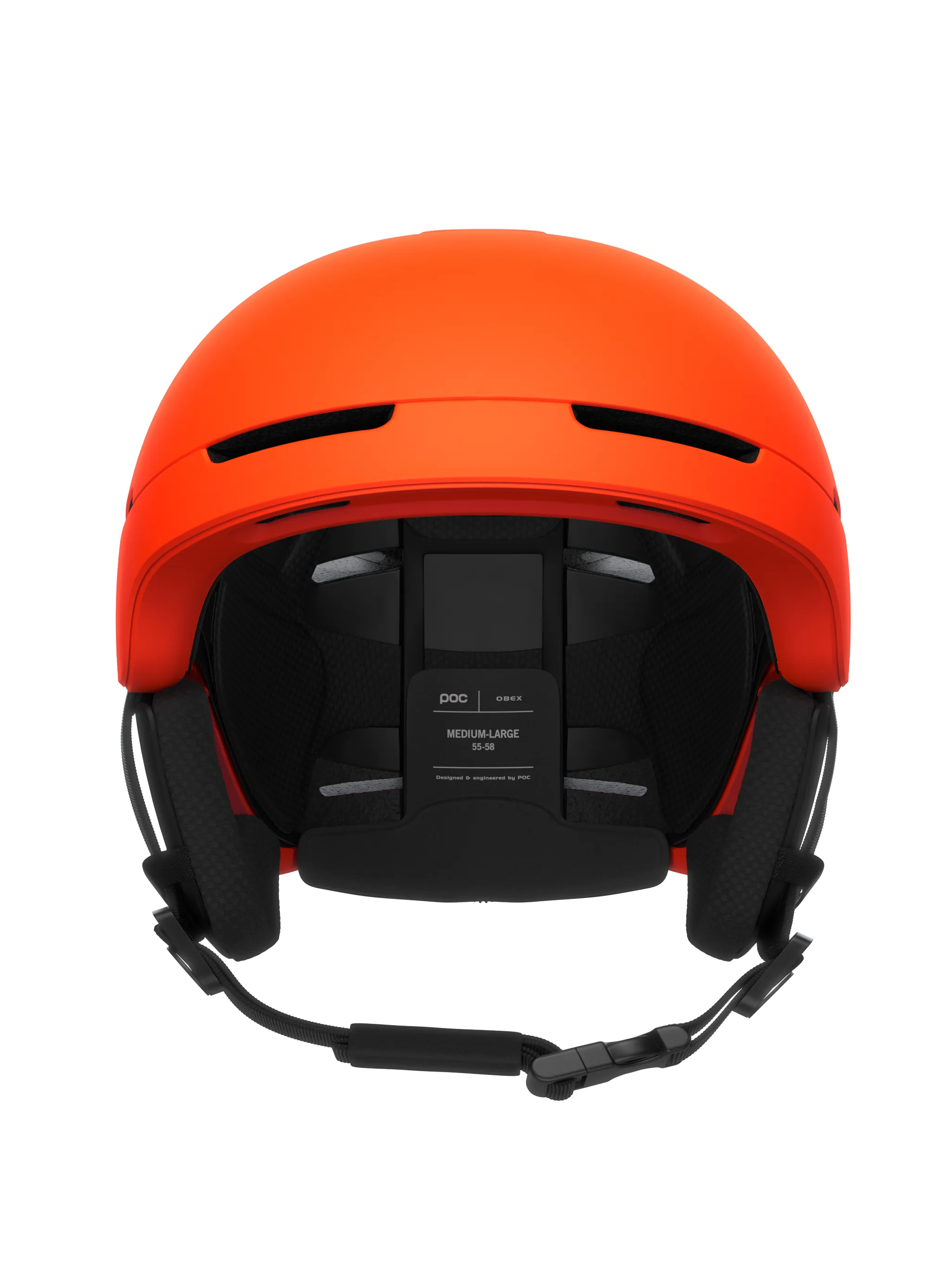 Skihelm POC Obex Mips - fluorescent orange matt
