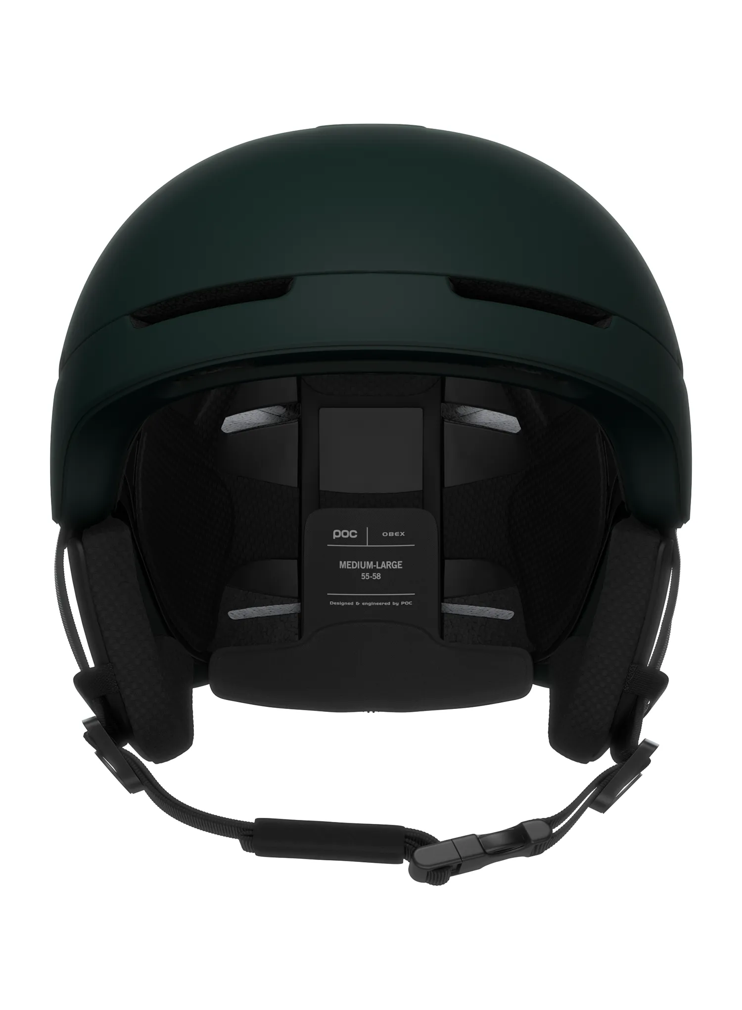 Skihelm POC Obex Mips - pargasite green matt