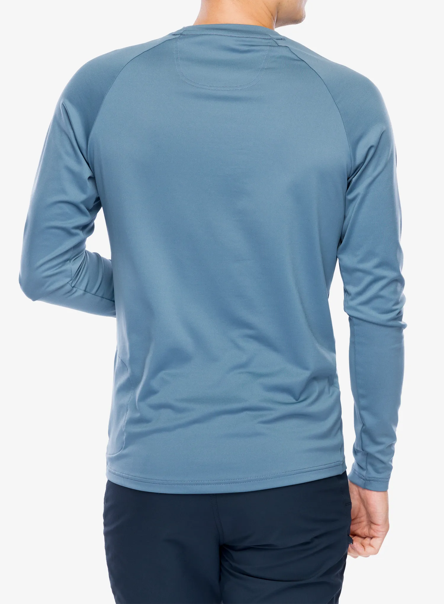 Radtrikot Langarm POC Reform Enduro Jersey - calcite blue