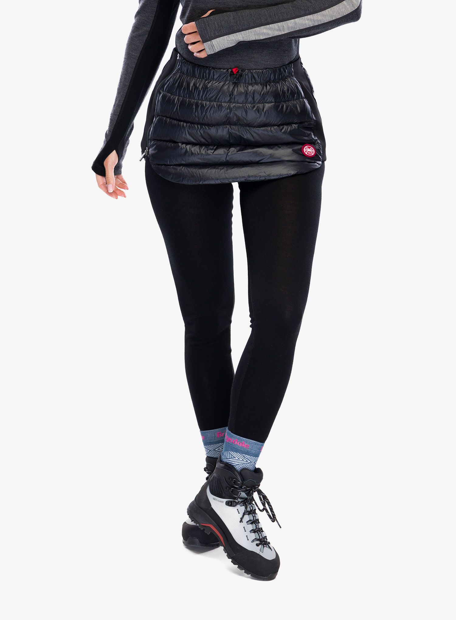 Thermorock Pajak Mini Skirt - black