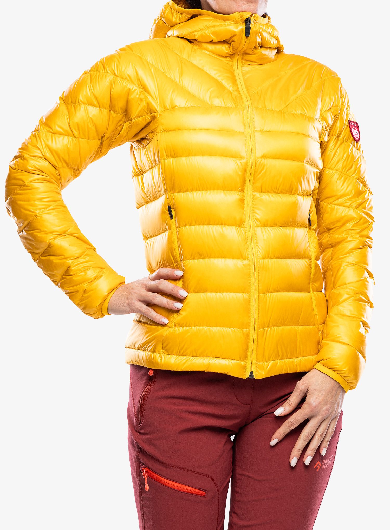 Daunenjacke Damen Pajak Phantom - gold
