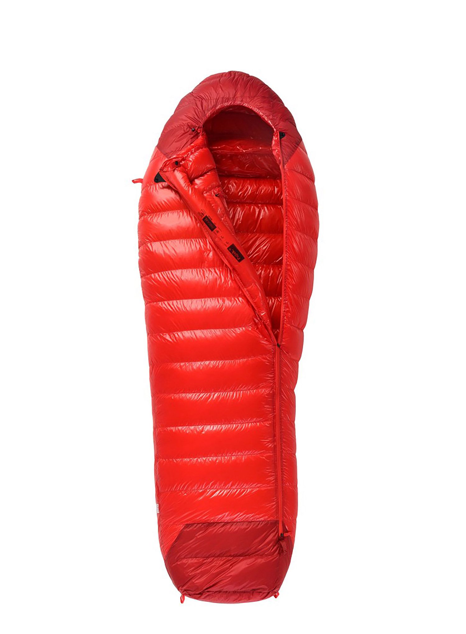 Daunenschlafsack Pajak Radical 4Z (165 cm) - red