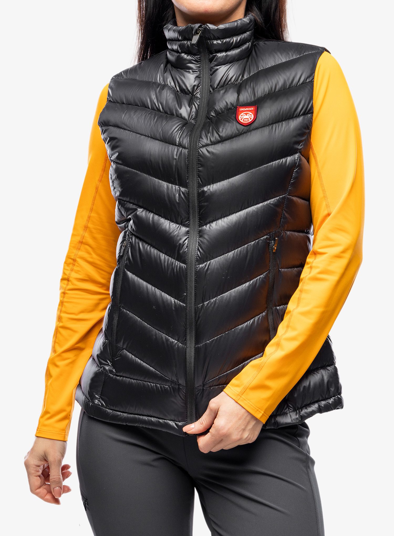 Daunenweste Damen Pajak Shadow - black
