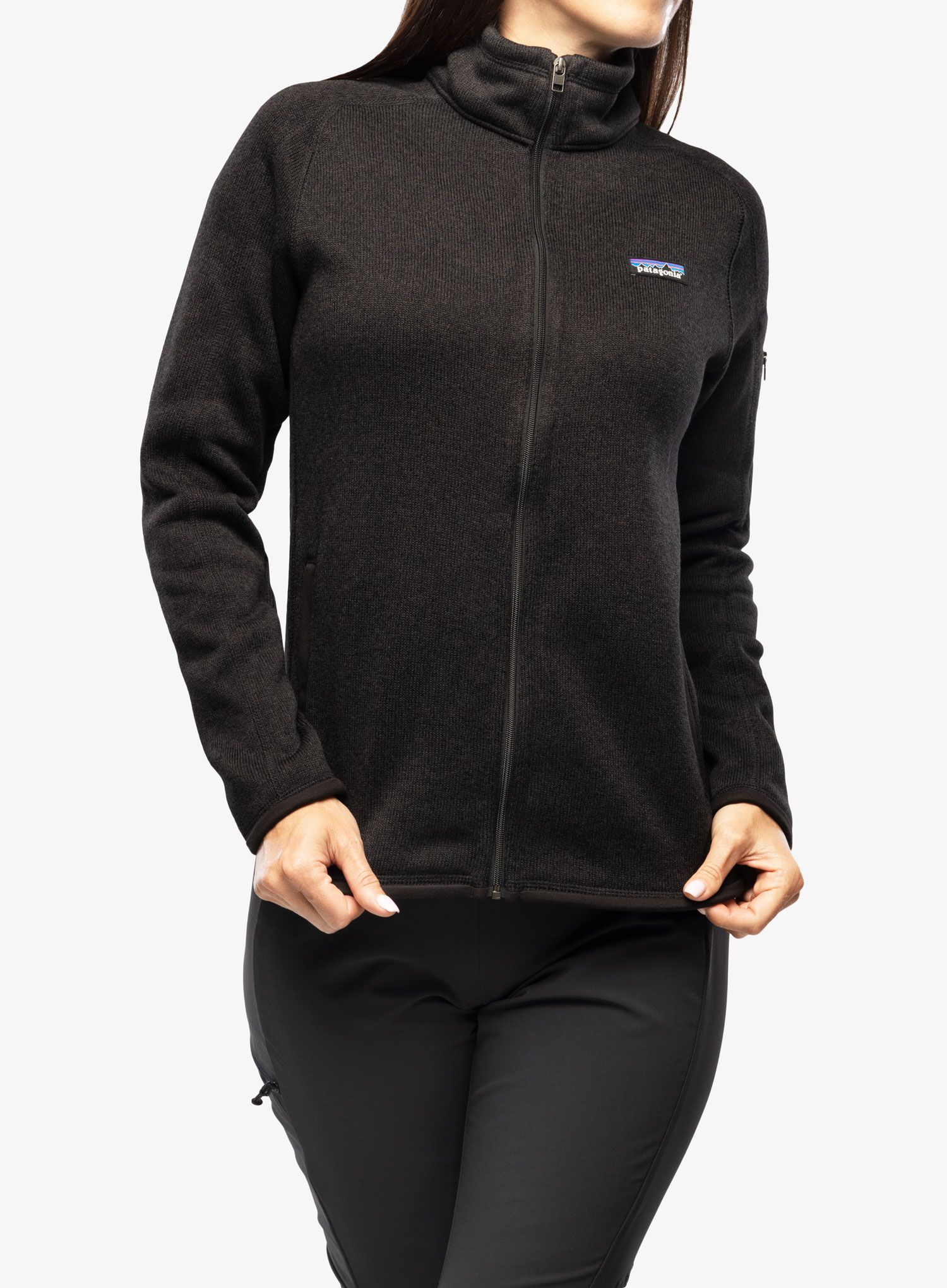 Fleecepullover Damen Patagonia Better Sweater Jacket - black