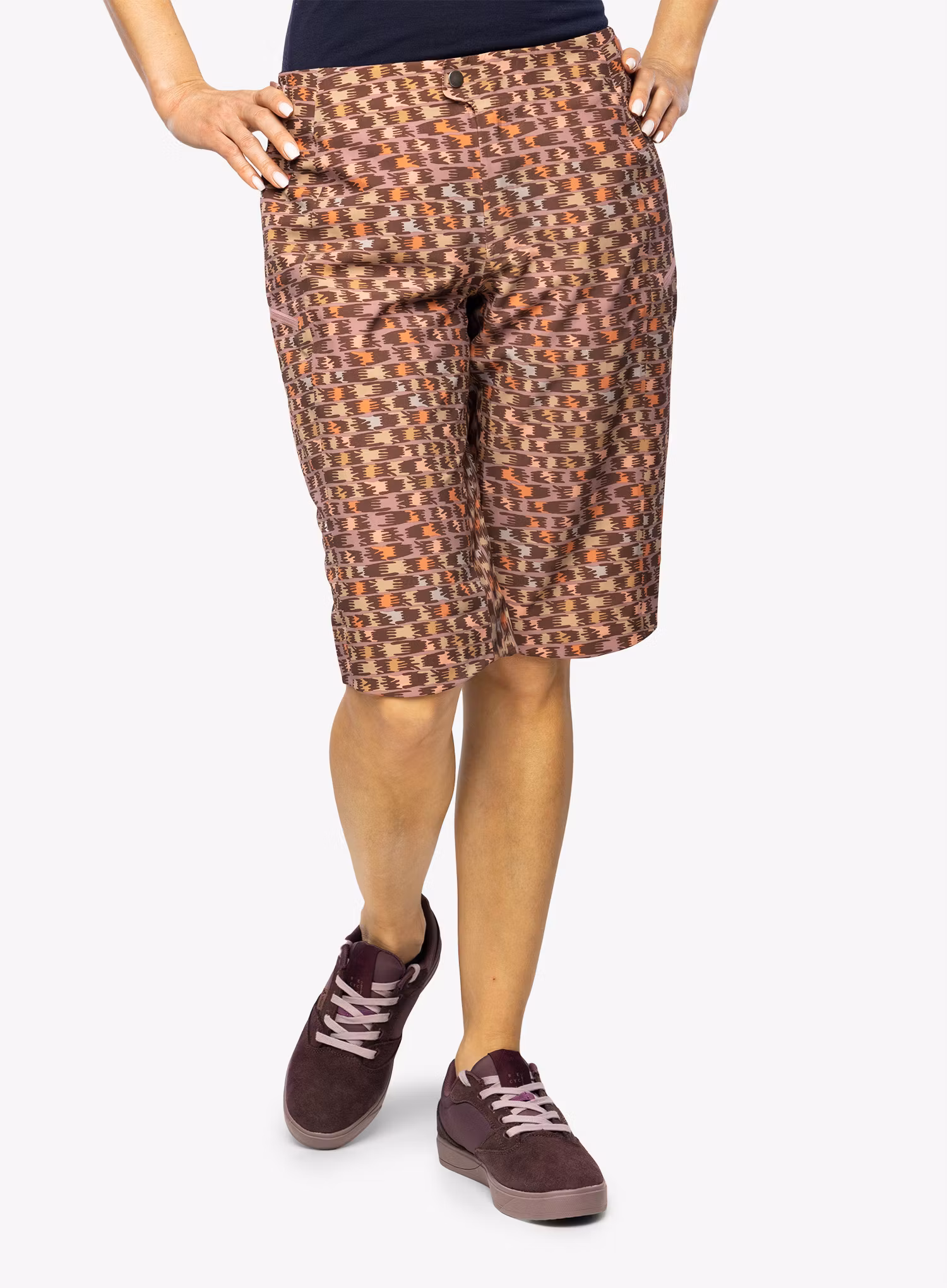 Fahrradshorts Damen Patagonia Dirt Roamer Bike Shorts - evening mauve
