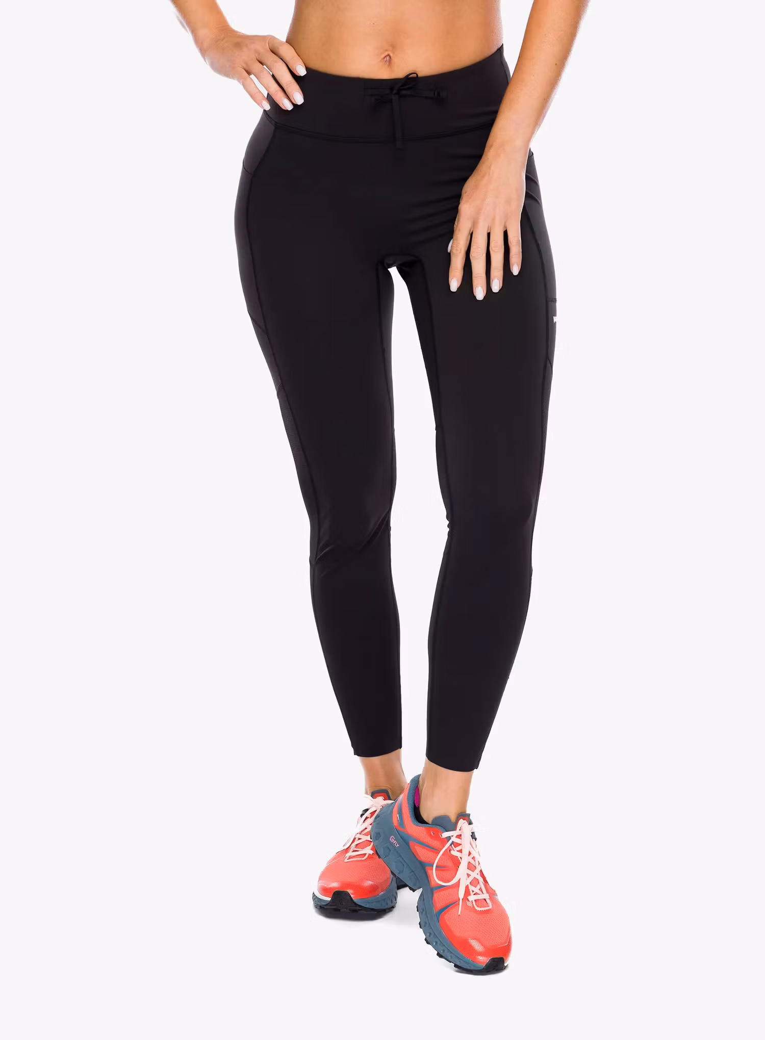 Leggings Damen Patagonia Endless Run 7/8 Tights - black
