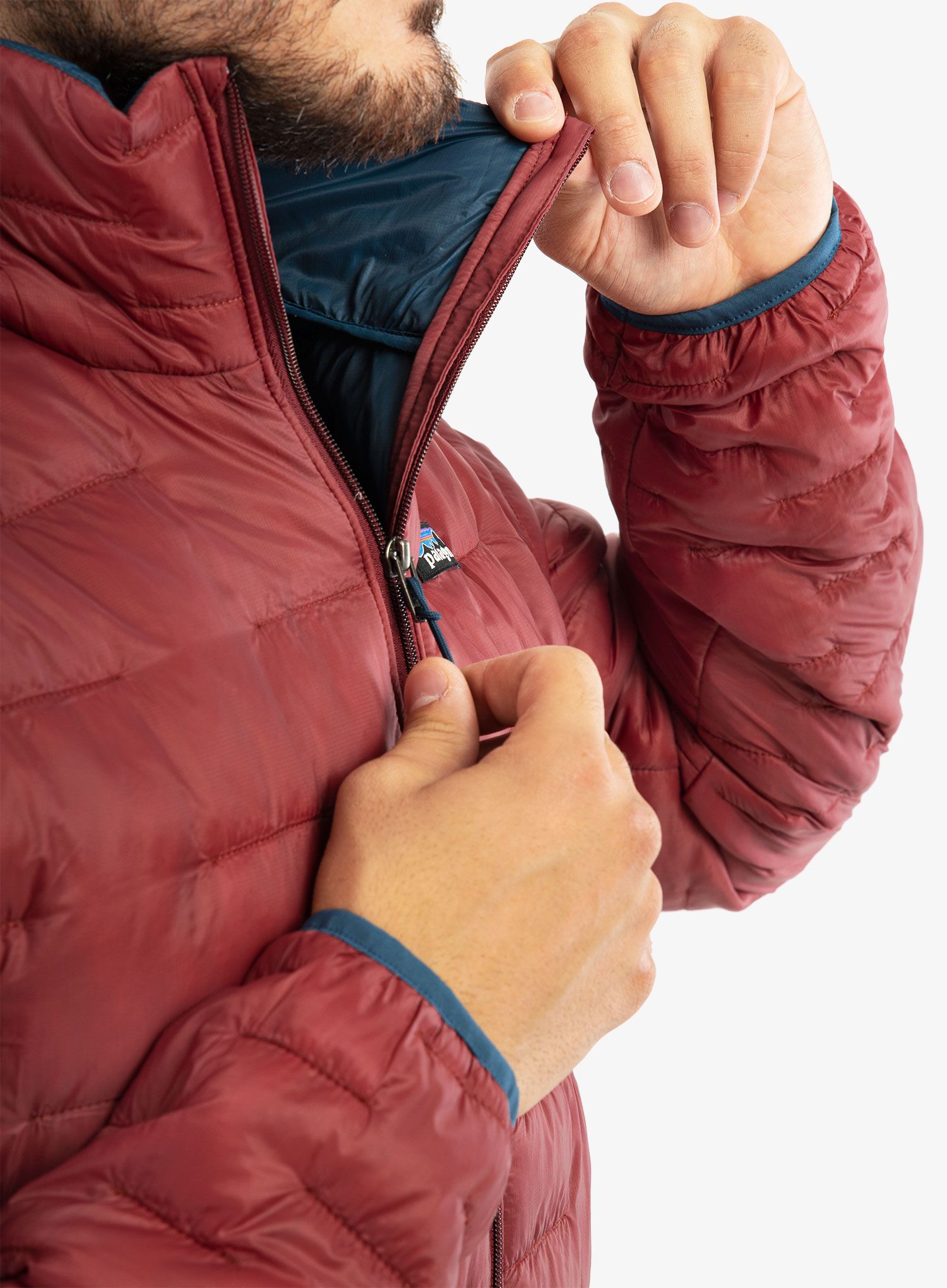 Thermojacke Patagonia Micro Puff Jacket - sequoia red