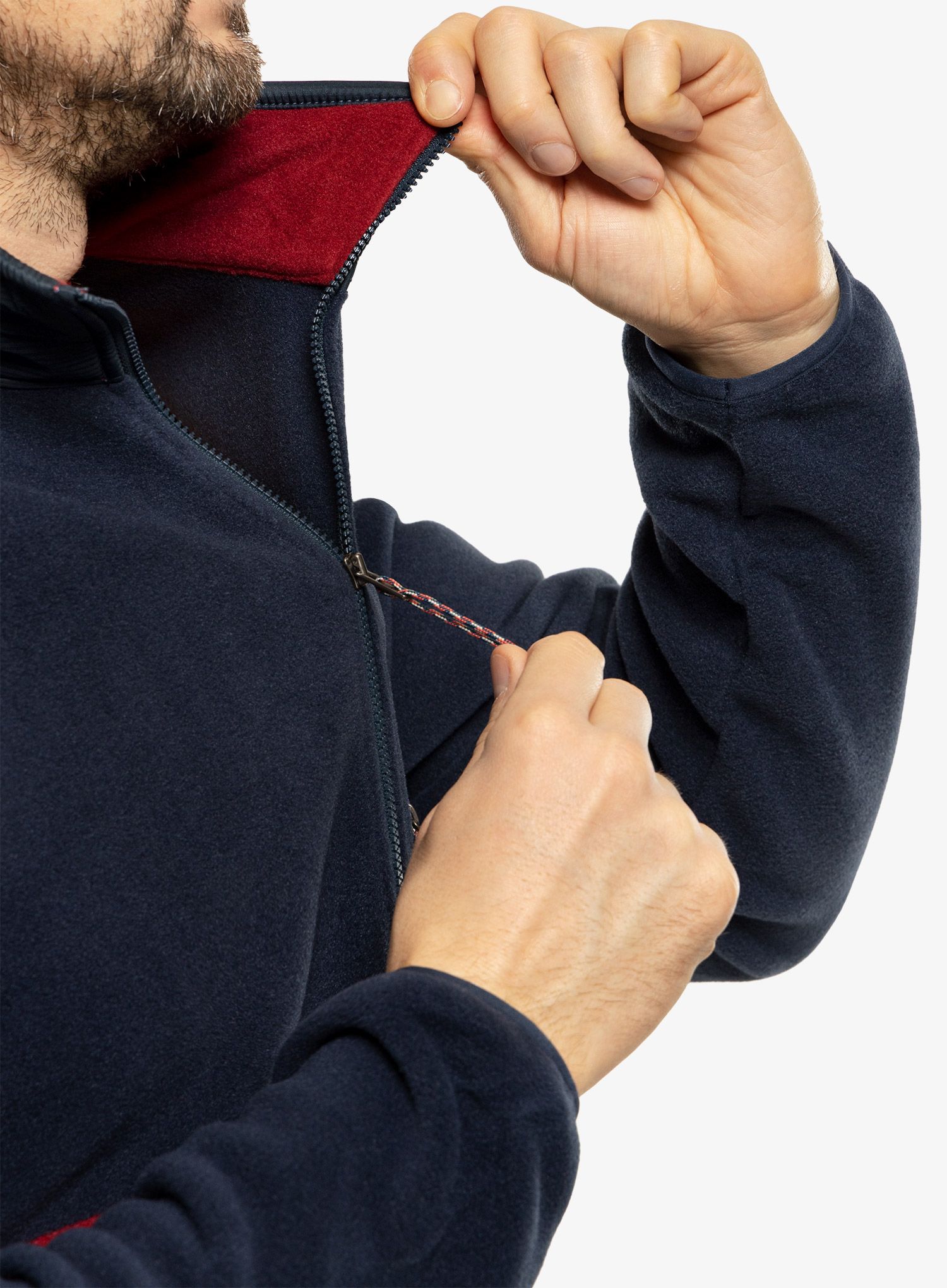 Fleecepullover Patagonia Microdini - wax red