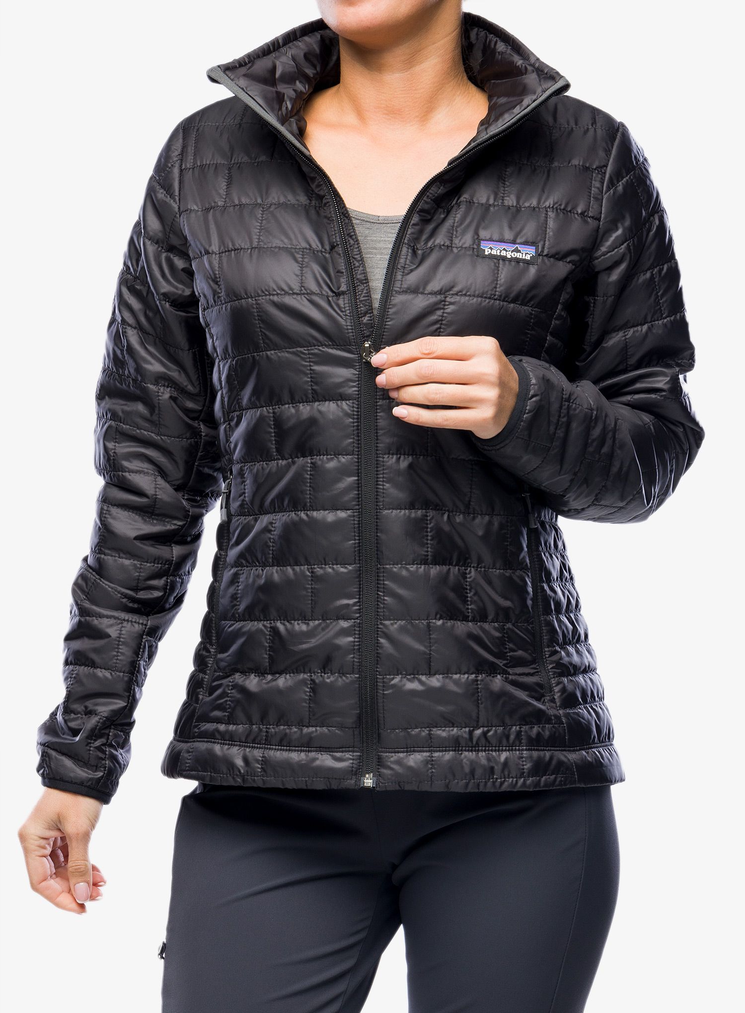 Thermojacke Damen Patagonia Nano Puff Jacket - black
