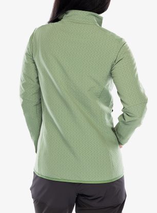 Damen Softshelljacke Patagonia R2 CrossStrata Jacket - terrain green