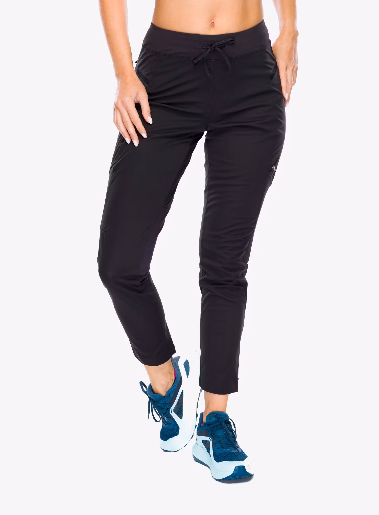 Hose Damen Patagonia Wind Shield Pants - black