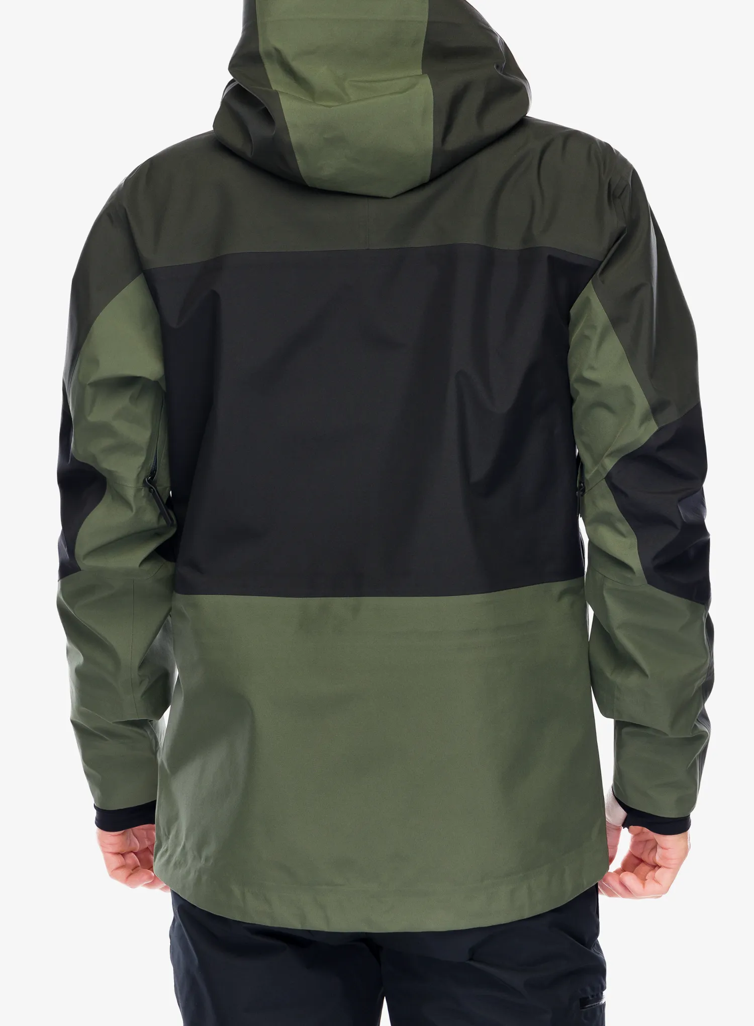 Skijacke Peak Performance Gravity GORE-TEX 3L Jacket - olive extreme/black/pine