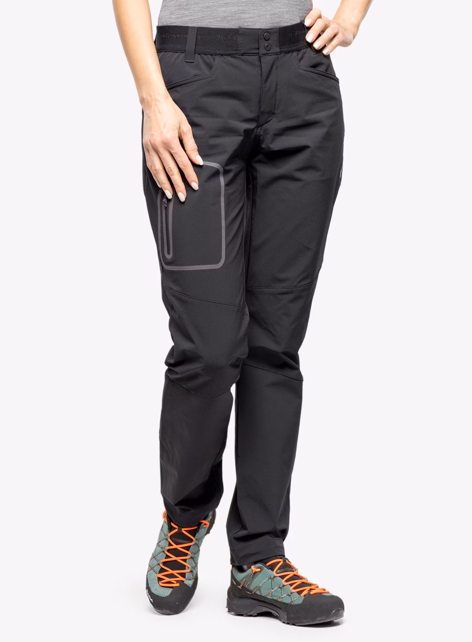 Softshellhose Damen Peak Performance Light SS Scale Pants - black