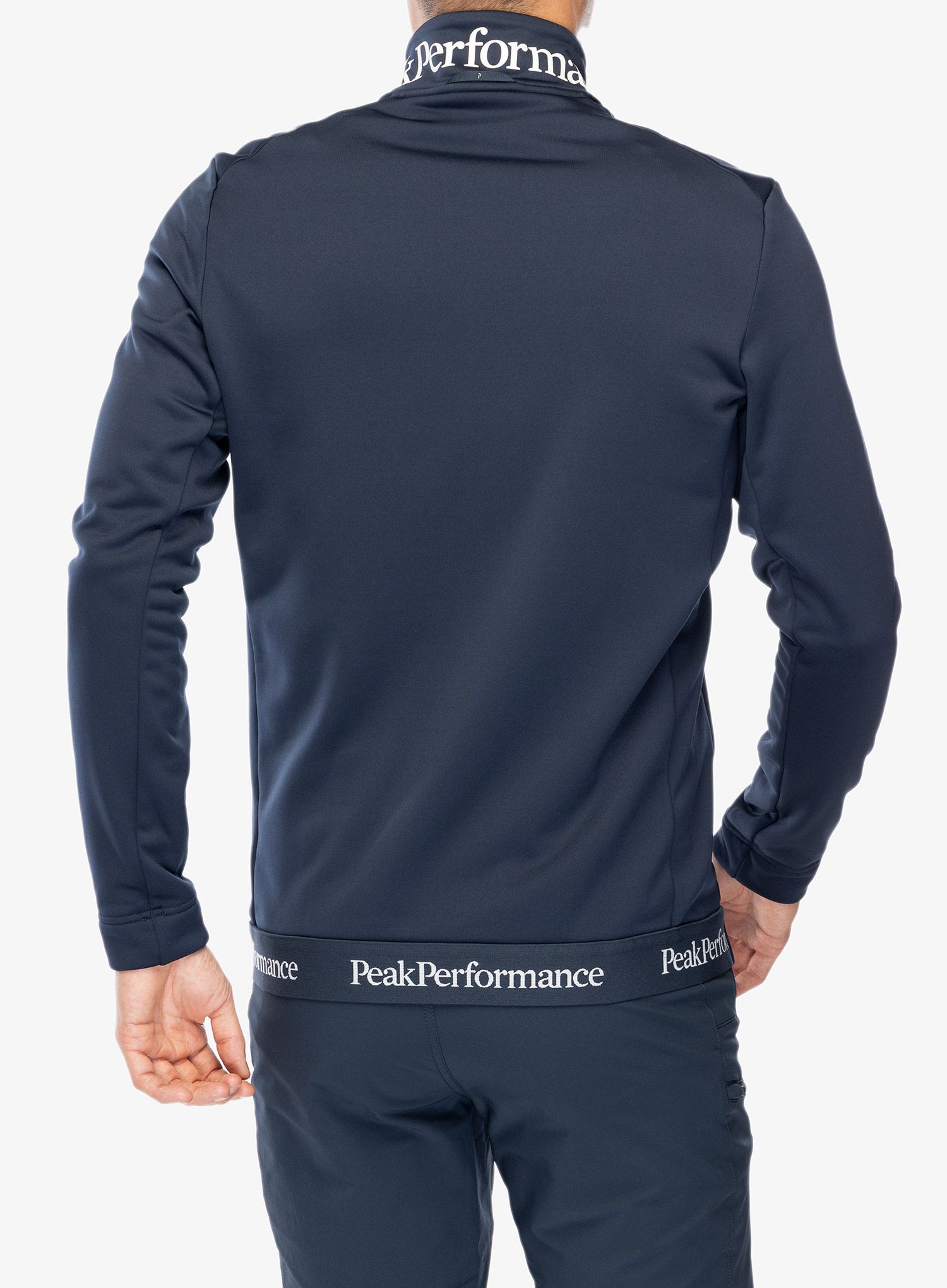 Sweatshirt mit Reißverschluss Peak Performance Rider Tech Zip Jacket - blue shadow