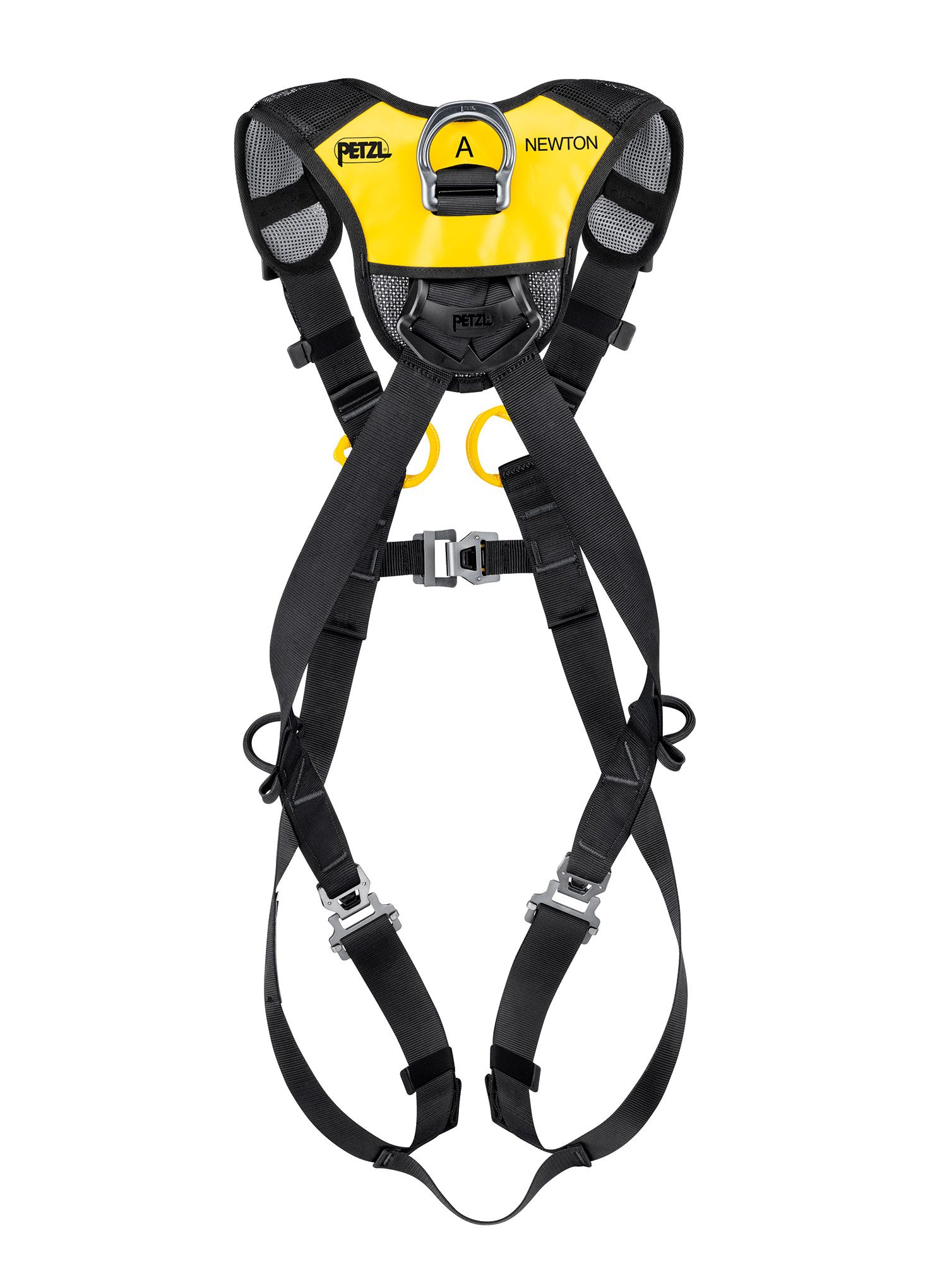 Industrieklettergurt Petzl Newton Fast size 2 - black/yellow