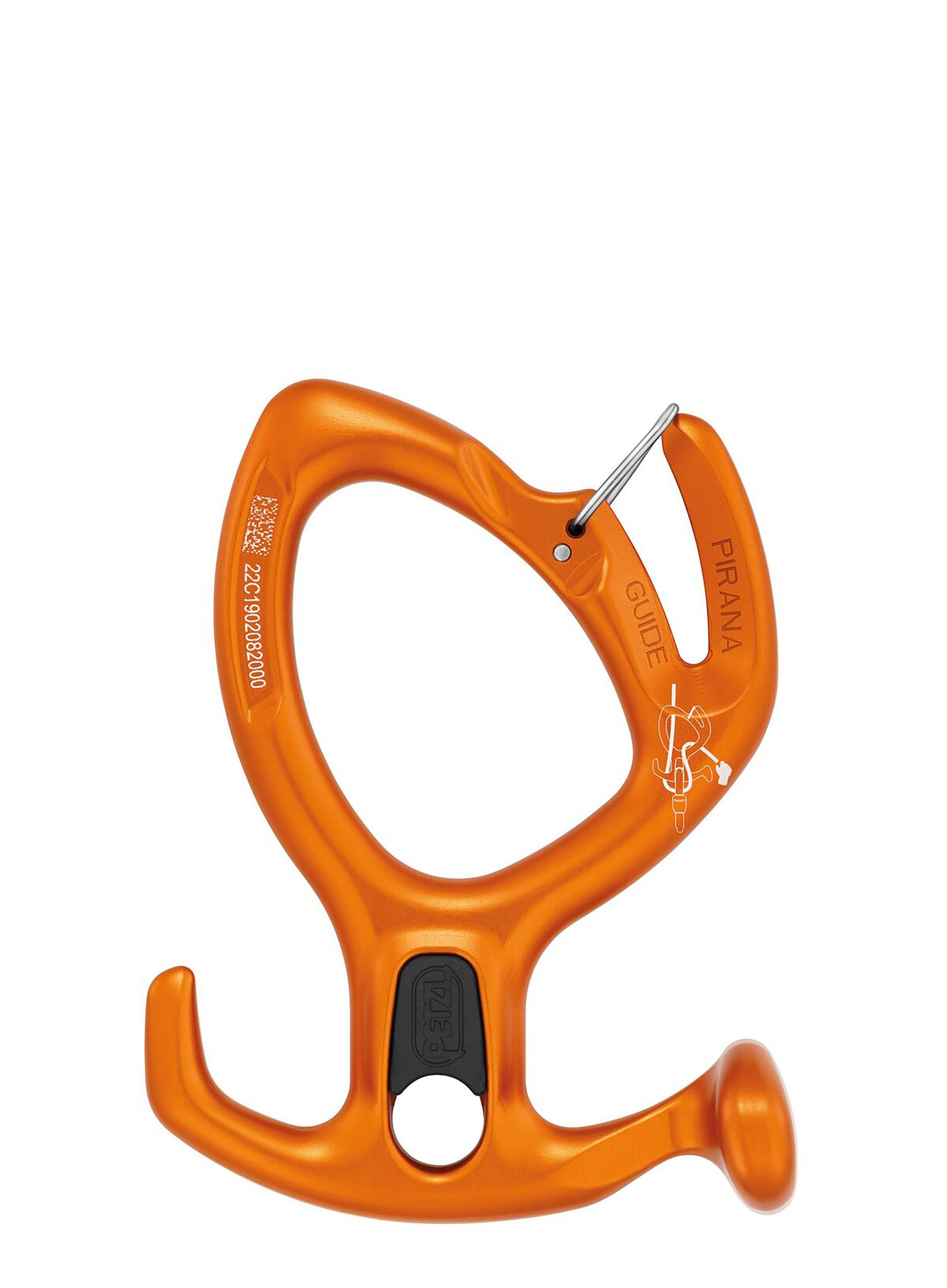 Abseilgerät Petzl Pirana Guide - orange