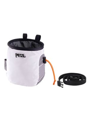 Chalkbag Petzl Saka - white dazzle